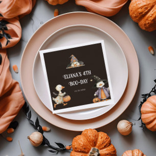 Halloween Goose Kids Birthday Costume Party  Napkin