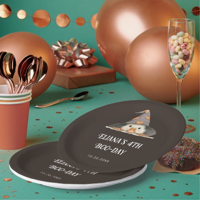 Halloween Goose Kids Birthday Costume Party  Paper Plate (Multi)