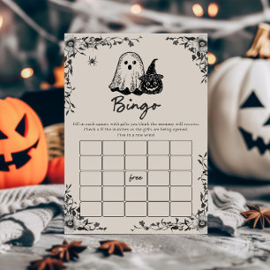 Halloween Gothic Vintage Bingo Game