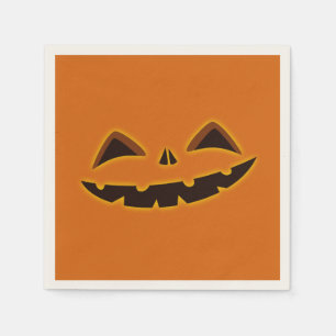 Halloween Gourd-eous Night Napkin
