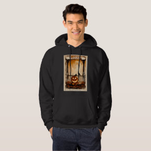 Halloween Graphic – 1960s Poster Aesthetic Hoodie