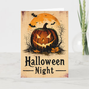 Halloween Graphic – 1960s Theme Edition Card