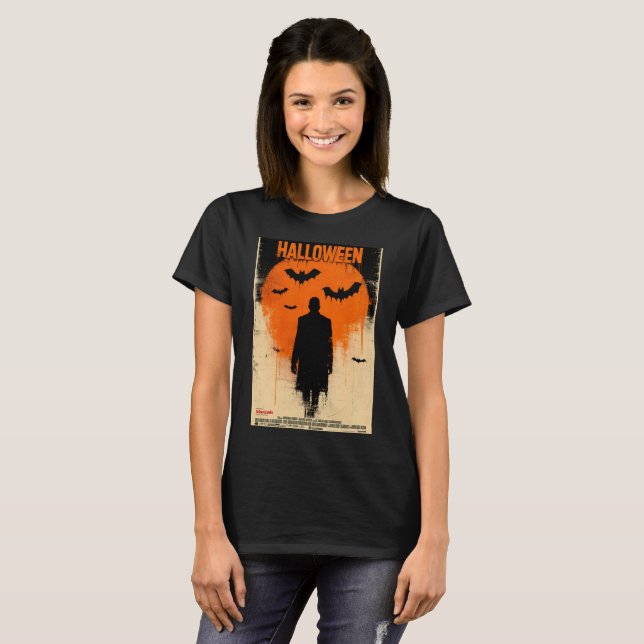 Halloween Graphic – Classic 1960s Design Opis: T-Shirt (Front Full)