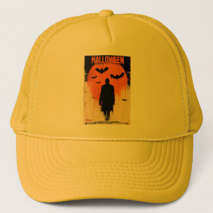 Halloween Graphic – Classic 1960s Design Opis: Trucker Hat