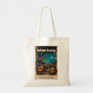 Halloween Graphic – Seasonal 1960s Inspired Tote Bag