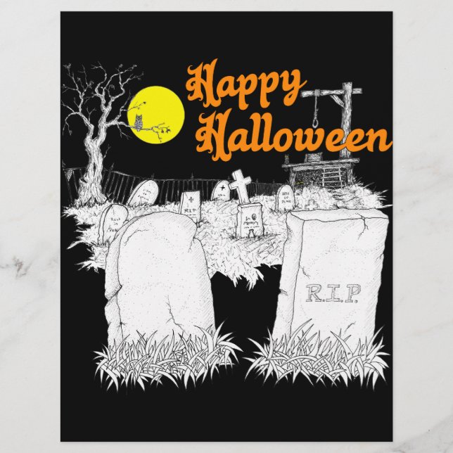 halloween graveyard (Front)