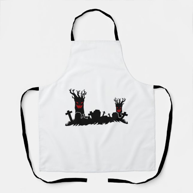 Halloween Graveyard   Apron (Front)