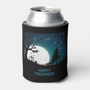 Halloween Graveyard Can Cooler