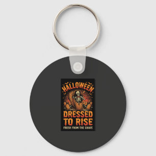 Halloween Graveyard Costume Awakening Key Ring