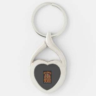 Halloween Graveyard Costume Awakening Key Ring