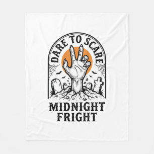 Halloween Graveyard Hand Vintage Scary Shirt_1 Fleece Blanket
