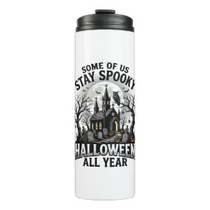 Halloween Graveyard Shirt for Spooky Season Fans_1 Thermal Tumbler
