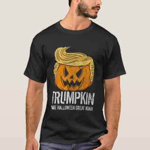 Halloween Great Again Donald Trump Trumpkin Pumpki T-Shirt
