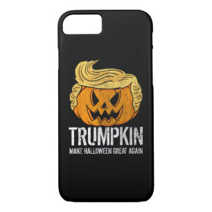 Halloween Great Again Donald  Trumpkin Pumpkin iPhone 8/7 Case