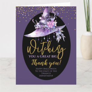 Halloween Great Big Thank You