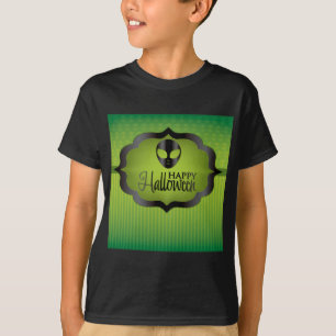 Halloween green alien T-Shirt