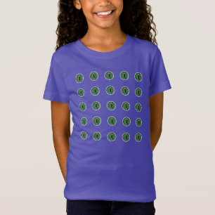 Halloween Green Polka Dot Eyes T-Shirt