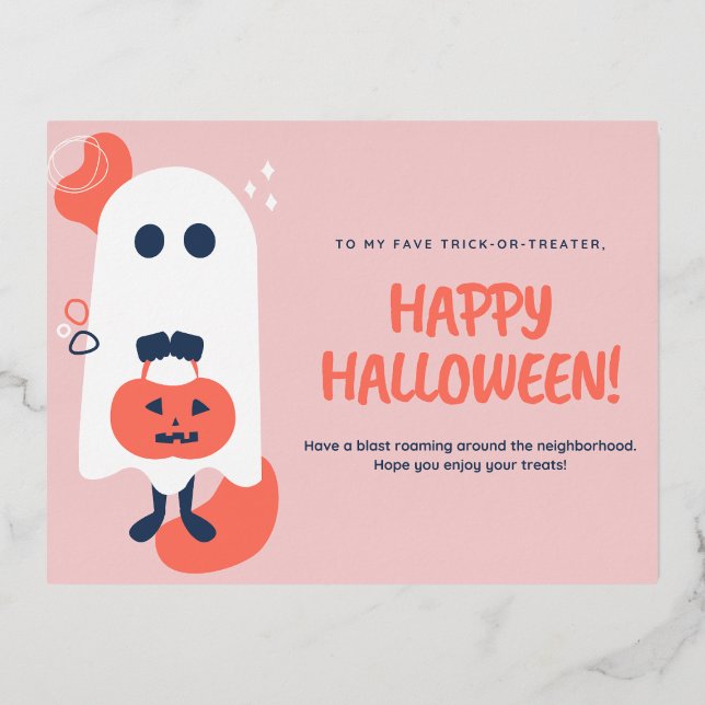 Halloween Greeting Card (Front)