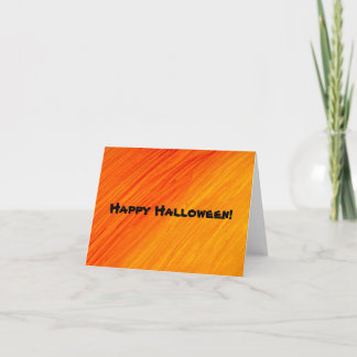 Halloween greeting card