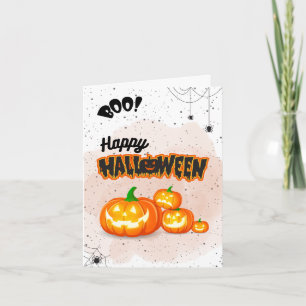 Halloween Greeting Card – Cute Spooky Collection