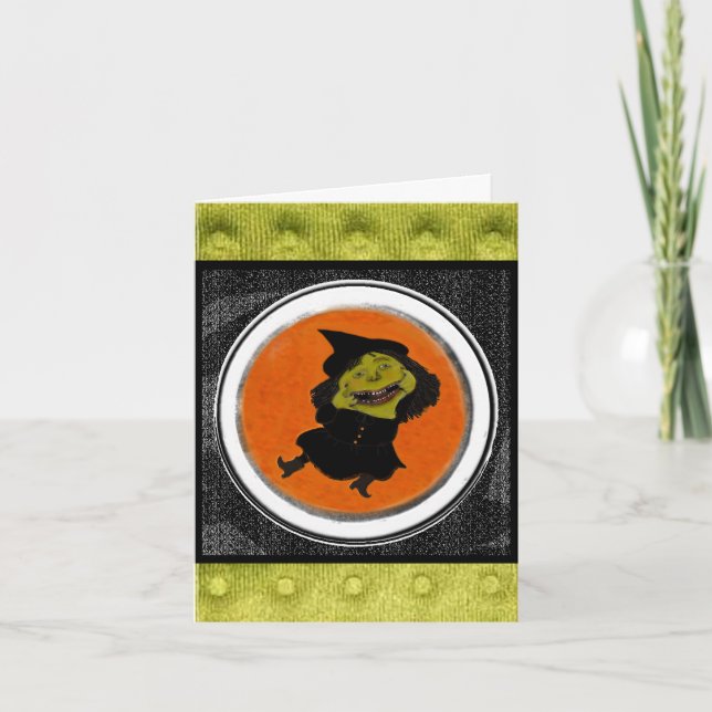 Halloween Greeting Card for Friend (Front)