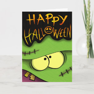 Halloween Greeting Card for Kids