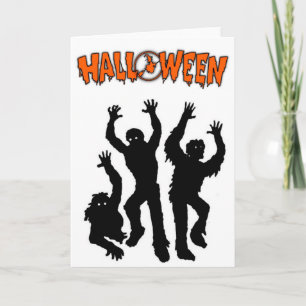 Halloween Greeting Card/Mummies Card