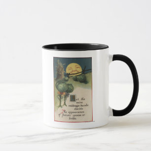 Halloween GreetingCabbage Anthropomorphism Mug