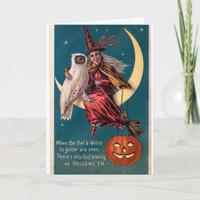 Halloween Greetings Card (Front)