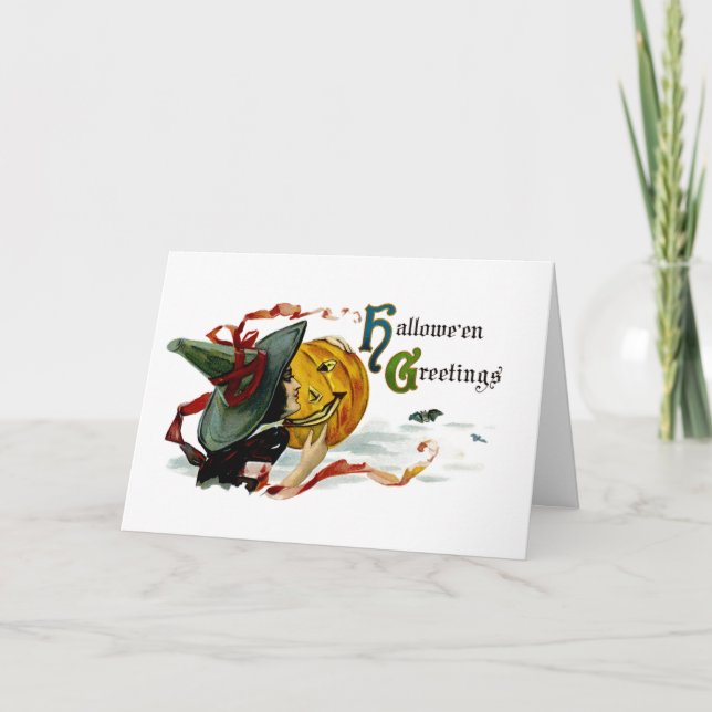 Halloween Greetings Card (Front)