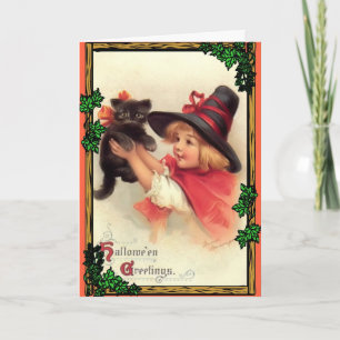 Halloween greetings card