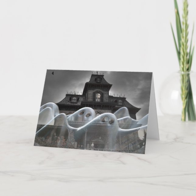 HALLOWEEN  Greetings  Card (Front)