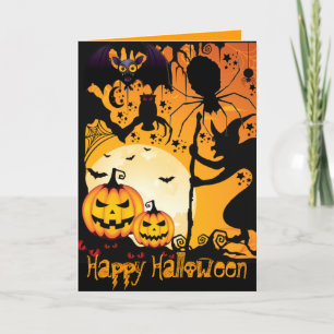 Halloween greetings_ card