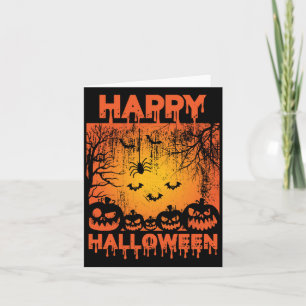 Halloween Greetings Card