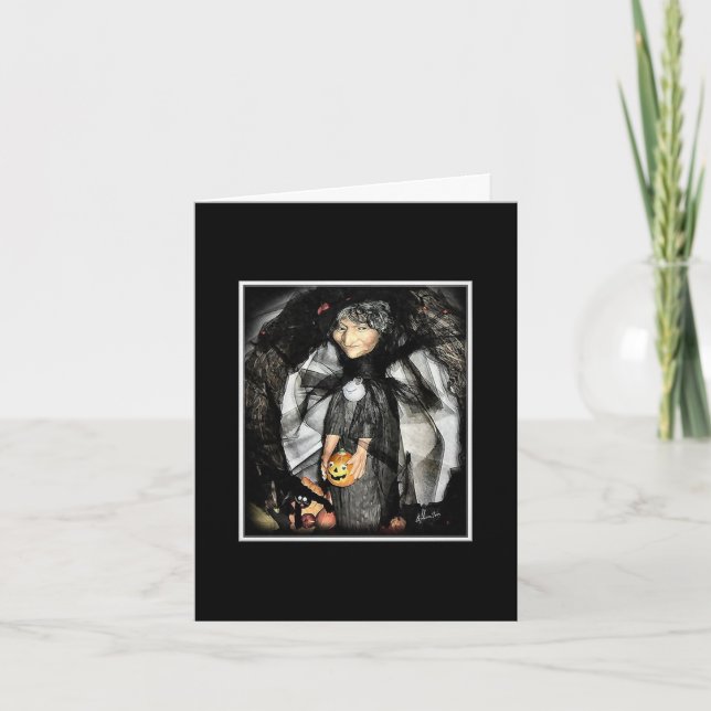Halloween Greetings Card (Front)