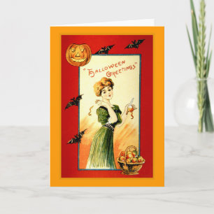 Halloween Greetings Card