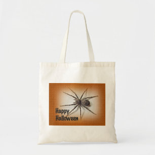 Halloween Greetings - Dolomedes tenebrosus Spider Tote Bag