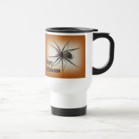 Halloween Greetings - Dolomedes tenebrosus Spider