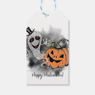 Halloween Greetings Gift Tags