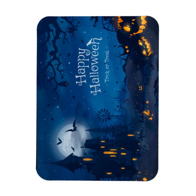 Halloween Greetings Magnet (Vertical)