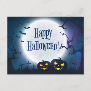 Halloween Greetings Postcard