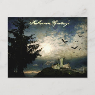 Halloween Greetings Postcard