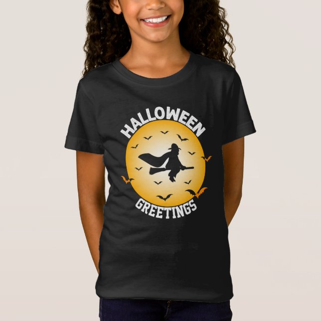 Halloween Greetings T-Shirt (Front)