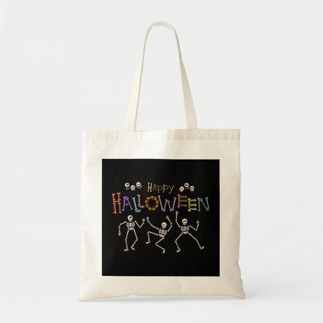 Halloween Greetings Tote Bag (Front)