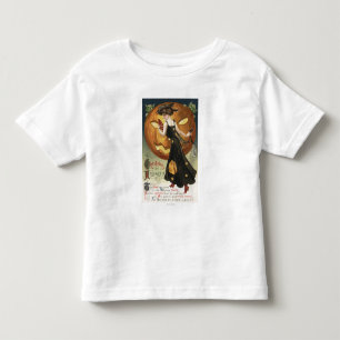 Halloween GreetingWitch Dancing and Pumpkin Toddler T-Shirt