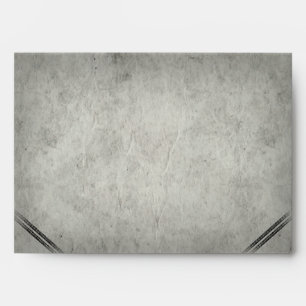 Halloween Grey & Black Inside Matching Wedding Envelope