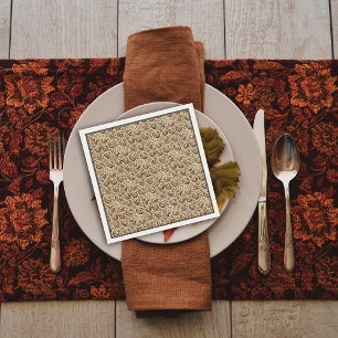 Halloween grey stylish napkin