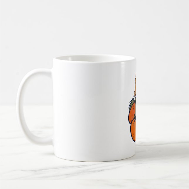 halloween greyhound coffee mug (Left)