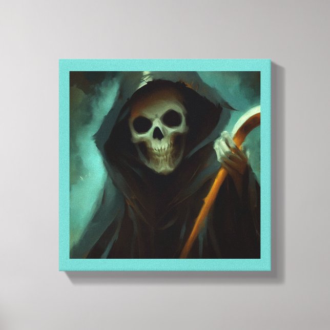 Halloween - Grim Reaper 1 Canvas Print (Front)