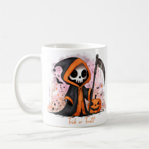 Halloween Grim Reaper Coffee Mug